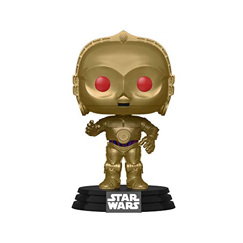 Figura FUNKO POP! Star Wars - C-3PO (Chrome) Funko - Bonecos de ação e brinquedo - funko pop, star wars, c-3po, chrome, pvc, altura 10 cm
