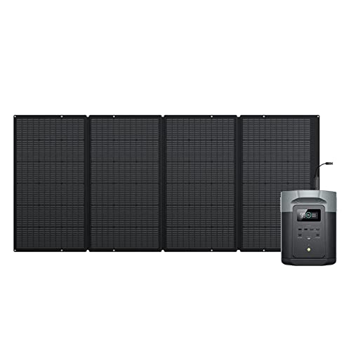 EcoFlow DELTA 2 Max Generador Solar 2048Wh EF ECOFLOW - Geradores - 2048 Wh, lfp bateria, 400 W, solar