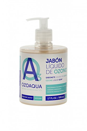 Sabonete Líquido de Ózoneozaqua 500 Ml Ozoaqua - Gel de banho - óxido de zinco, microorganismos, higiene corporal, limpeza