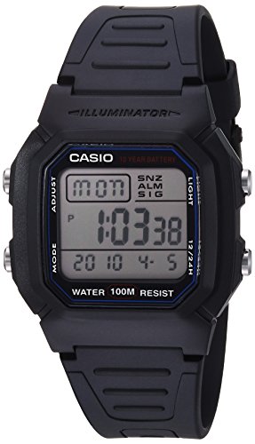 Relógio CASIO Homem (Preto - Digital - Aço) Casio - Relógios - digital, resistente à água, resistente ao pó