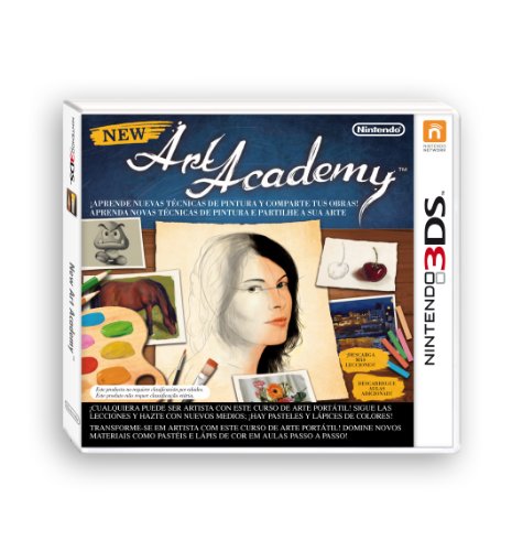 Jogo Nintendo 3Ds New Art Academy (Nintendo 3DS - Arte) Nintendo - Software de jogos de vídeo - arte, nintendo 3ds, aprendizagem, desenho