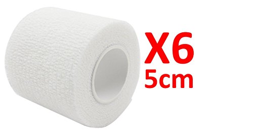 Venda COHESIVE WHITE 6 ROLLS X 5 CM X 4.5 M PintoMed - Fita médica e bandagens - venda, cohesive white, 6 rolas, 5 cm x 4,5 m