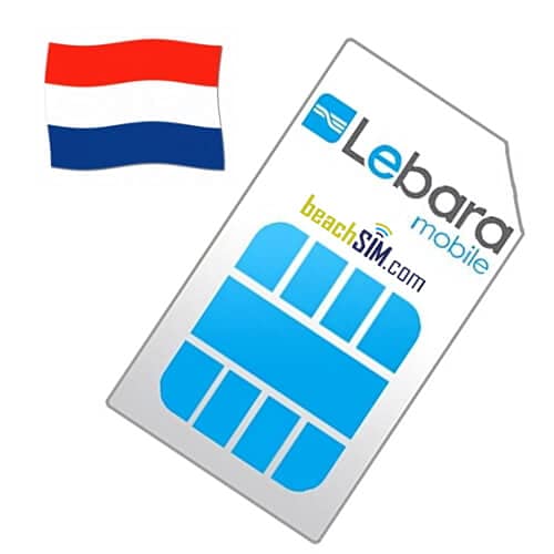 Cartão SIM LEBARA BEACHSIM 4G (1 GB - 3G) Lebara NL - Cartões sim - cartão SIM, lebara beachsim 4g, 1 GB, 3g