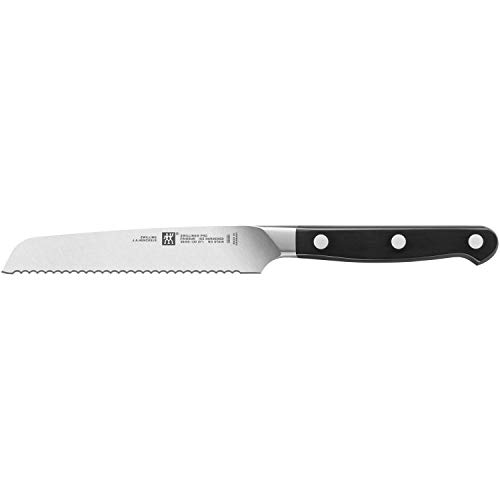 Faca de Cozinha ZWILLING Pro (13 cm - Aço Inoxidável) ZWILLING - Facas de cozinha - aço inoxidável, 13 cm, preto
