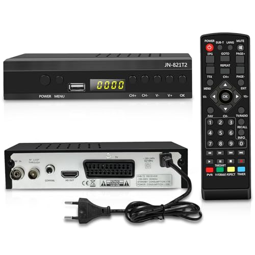 Descodificador de TV SETTOP BOX TDT HD 2024 NUOUBO - Placas e adaptadores de sintonizador de tv - tdt, full hd, hdmi, usb