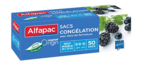 Alfapack 50 Bolsas De Congelacao Com Acessorio 20X25 Cm Alfapac - Sacos de armazenamento de alimentos - bolsas de congelação, acessório, 20x25 cm