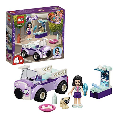 LEGO Friends - Clínica de Animais de Estimação (Idade Mínima: 4) LEGO - Blocos de encaixe - animais, veternário, medicamento, escova
