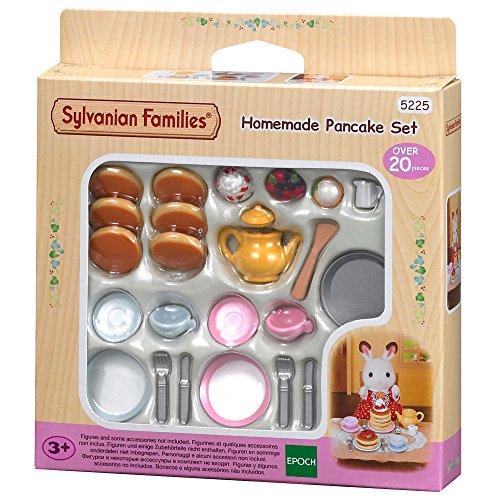 Conjunto de Figuras Sylvanian Families Breakfast Set SYLVANIAN FAMILIES - Acessórios para bonecas e figuras de ação - figuras, breakfast set, 6 pães, frigideira, chaleira