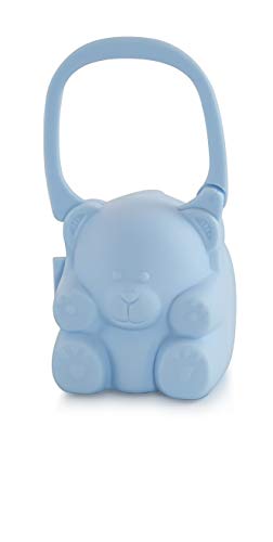 Bolsa de Diadema com Chupeta MINILAND Blue Miniland - Cuidados com a higiene oral - transportável, higiênica, fácil de usar, aspirador