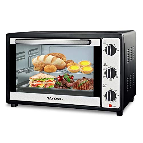 Mini Forno CECOTEC MX-HC2181 (Capacidade 30 L - 1400 W) Mx Onda - Fornos de bancada e torradeiras - 30 L, 1400 w, temperatura regulável, 4 prateleiras