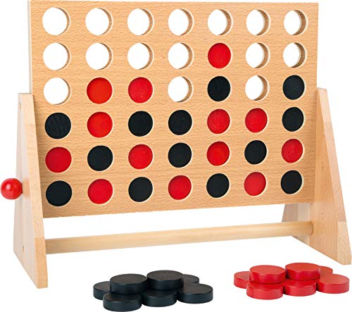 Jogo de Tabuleiro SMALL FOOT COMPANY Four In A Row (Idade Mínima Recomendada: 5 anos) Small Foot - Brinquedos - jogo de tabuleiro, peças, linha, idade mínima 5 anos