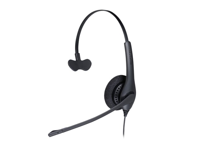 Auscultadores com Fio JABRA Biz 1500 Mono Qd (On Ear) Jabra - Fones de ouvido e headsets - mono, on ear, cancelamento de ruído, microfone