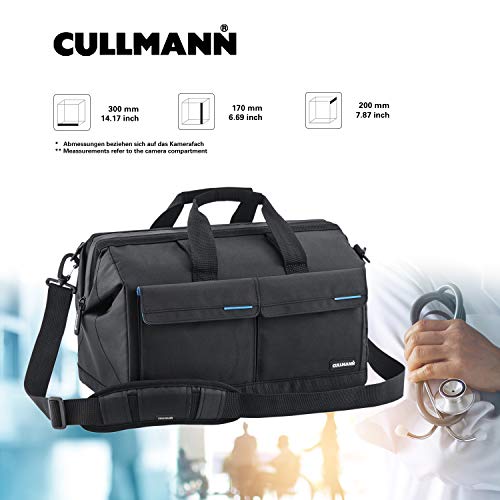 Mochila CULLMANN Amsterdam Maxima (Azul - 18.5x12x8cm) Cullmann - Bolsas e estojos para câmeras - mala de ombro, preto, 18.5x12x8cm, 1,3 kg