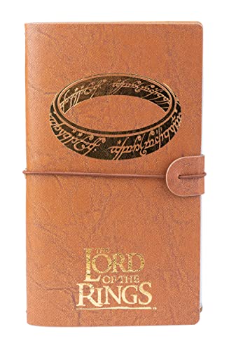 Caderno ERIK EDITORES de Viagem The Lord of the Rings Grupo Erik Editores, S.L. - Cadernos e bloco de notas - viagem, elástico, papel 80g, bolsa interna