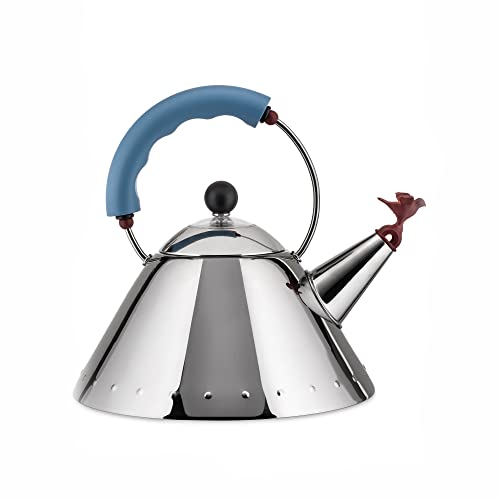 Chaleira de Água ALESSI (Material: aço inoxidável) Alessi - Chaleiras de fogão - aço inoxidável, 2 L, inox