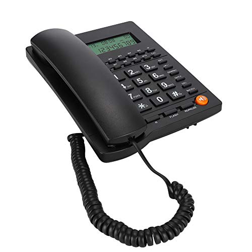 Telefone com fio QUEEN.Y Tel 1.0 Preto (Recondicionado Como Novo) Queen.Y - Telefones com fios - telefone, fio, reconhecido como novo