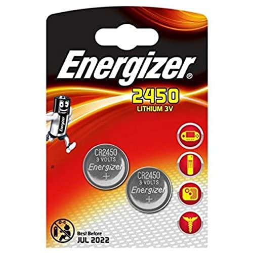 Pilhas Energizer Cr2450-3 (6 unidades) (Recondicionado Como Novo) Energizer - Baterias de uso geral - litio, CR2450, 3V, 220mah