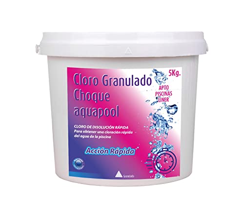 Chloroquinone Granular 5Kg AQUAPOL AQUAPOOL CHEMICAL - Limpeza de piscinas e produtos químicos - chloroquina, granular, 5kg
