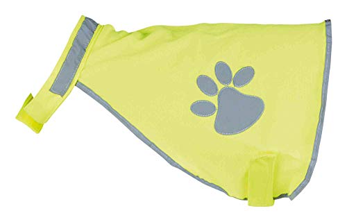 Colete para Cão TRIXIE 30082 M Verde Poliéster TRIXIE - Produtos para animais de estimação - m, poliéster, alça, reflectora