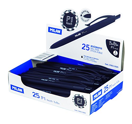 Canetas de Feltro MILAN P1 Touch (Branco - 0.7 mm) Milan - Canetas - 0.7 mm, resistente à água, escrita suave