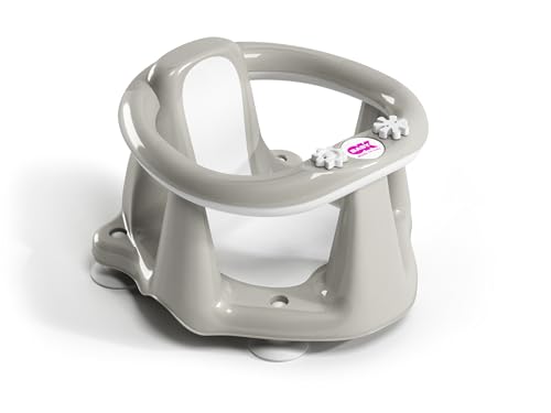 Anéis de Banho OK BABY Flipper Evolution Cinzento Babysun - Banheiras para bebês e assentos de banho - flutuar, cinzento, 6-15 meses, anti-salpicar