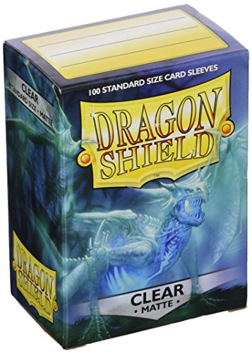 Pack 100 Capas para Cartas DRAGON SHIELD Transparente Dragon Shield - Capas de cartão - transparente, 100 capas, cartas, jogos