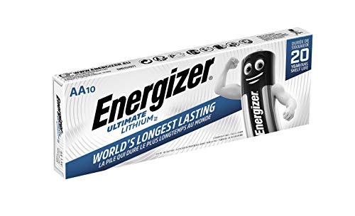 Pilhas Não Recarregáveis ENERGIZER Ultimate AA (10 unidades) Energizer - Baterias de uso geral - energizer, ultimate aa, 10 unidades