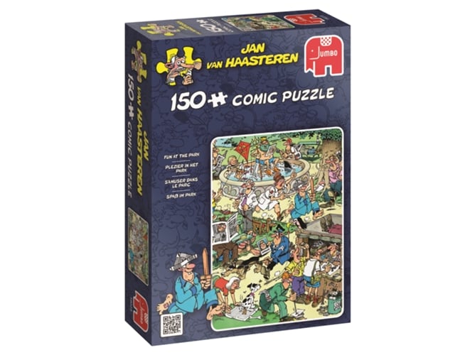 Puzzle de Moldura JUMBO 19023 (Idade Mínima Recomendada: 4 anos) JUMBO - Quebra-cabeças - 150 peças, idade mínima 4 anos, moldura, parque