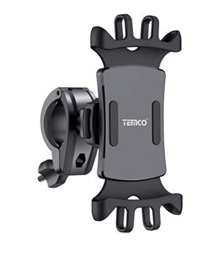 Suporte Universal para Smartphone em Bicicleta temco - Auto-falantes veiculares - universal, 15-40 mm, anti-vibratório, proteção riscos