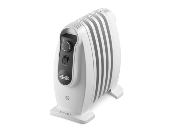 Aquecedor a Óleo DELONGHI TRNS 0505M (500 W) DELONGHI - Aquecedores portáteis - 500 W, branco, aquecedor a óleo