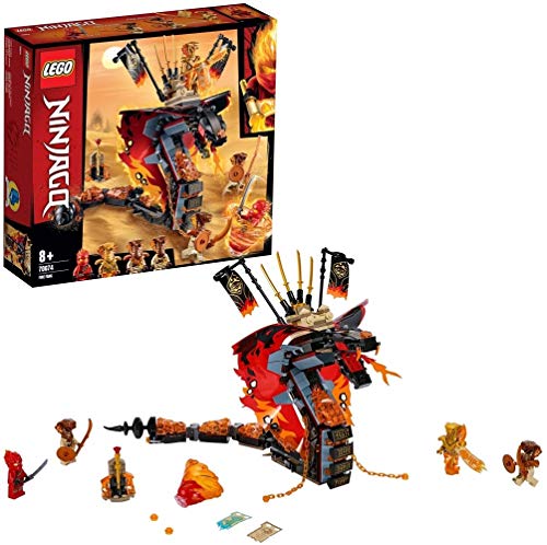 LEGO Ninjago - Máscara de Fogo - 70674 (Idade mínima: 7) LEGO - Blocos de encaixe - ninja, fogo, máscara, lego