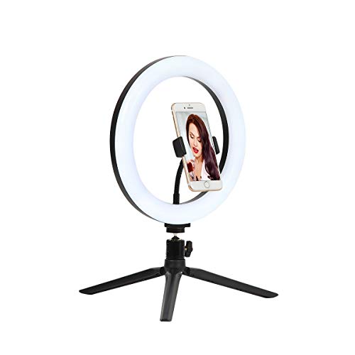 Anel Selfie JANDEI com Tripé e Luz Led 10 Jandei - Lâmpadas - tripé, luz LED