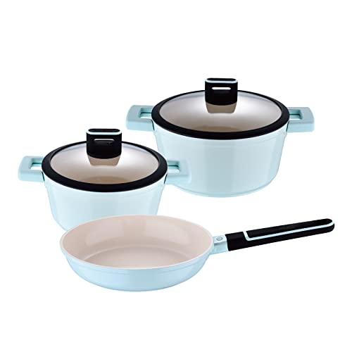 Conjunto de Panelas SAN IGNACIO Cosy (Alumínio - Preto) San Ignacio - Utensílios de cozinha - alumínio, preto, panelas