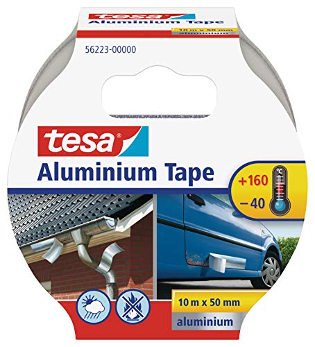 Fita Adesiva TESA 56223-00000-01 (Prateado - 10 m) TESA - Fita adesiva de ferragens - prateado, reparação, alumínio, 10 m