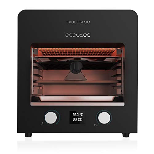 Barbecue Eléctrico CECOTEC Txuleta 8000 (1500 W) Cecotec - Torradeiras e grelhadores - 1500w, preto, indicador luminoso, termostato regulável