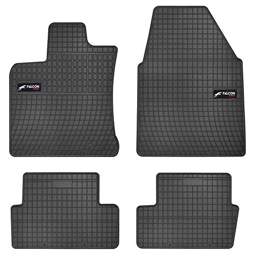 Conjunto de Tapetes para Carros DBS 1765899 DBS - Tapetes e estofados para veículos automotores - 4 tapetes, borracha amovível, proteção piso, fragrância baunilha