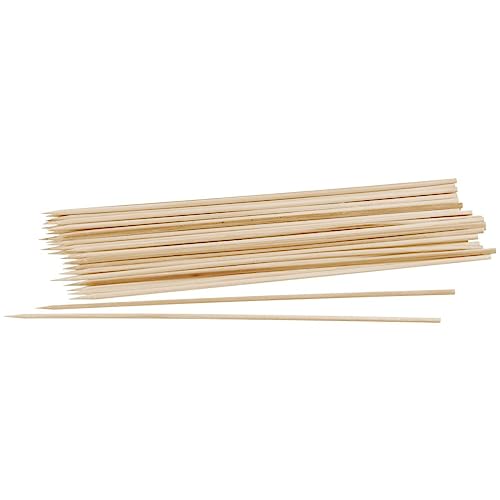 Espetos de Madeira com Certificação Fsc 30 Cm 35 Unidades FACKELMANN - Espetos e palitos de comida - espátulas, madeira, churrascadas, barbaco