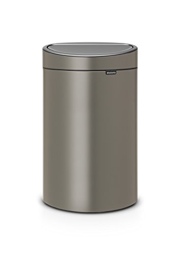 Caixote do Lixo BRABANTIA Touch Bin (40 l) Brabantia - Lixeiras e cestos de lixo - 40l, preto, plástico