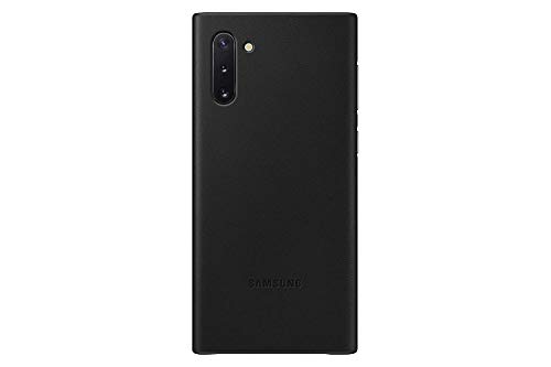 Capa SAMSUNG Galaxy Note 10 Leather Preto SAMSUNG - Capas para telemóveis - leather, preto, samsung galaxy note 10+