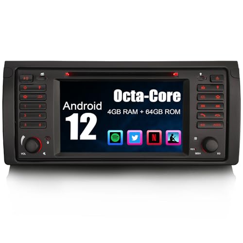 Autorrádio 4G BWM X5 (2019) - 64GB - Preto erisin - Áudio - bluetooth 5.0, 64gb, gps, amplificador dsp