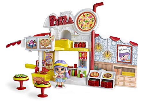 Figura de Ação PIN E PON Pizza Party (Idade Mínima Recomendada: 3 anos) Pinypon - Conjuntos de brinquedos - pin pon, pizza party, 3 anos, acessórios