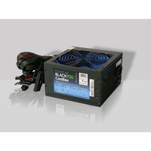 Fonte de Alimentação COOLBOX Powerline Black 700 (ATX - 700 W - 80 PLUS Bronze) COOLBOX - Fontes de alimentação para computador - ATX, 700 W, 80 plus bronze