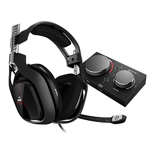 Logitech A40 Tr+Mixamp Pro Tr Conjunto de Auscultadores Fita de Cabeça Conetor 3.5 Mm Preto Vermelho Logitech - Fones de ouvido e headsets - fita de cabeça, conetor 3.5 mm, plug & play, preto/vermelho