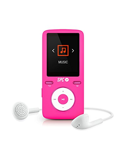 Leitor MP4 SPC Pure Sound Colour 8488P (Rosa) SPC - Telemóveis - mp4, 8gb, 1.8 polegadas, formatos WMA, AMV