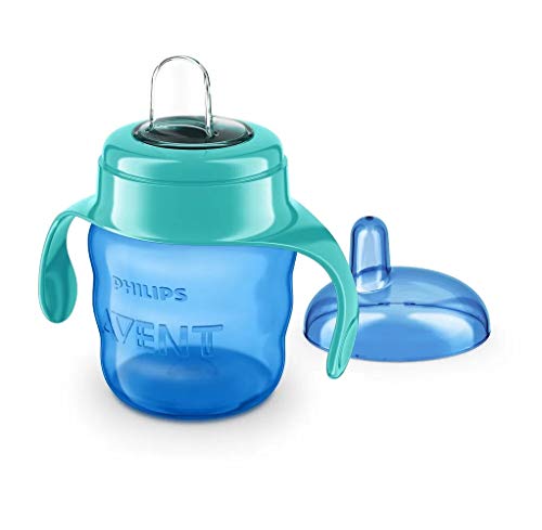 Garrafa PHILIPS AVENT (Plástico - Verde) Philips - Copos de transição - plástico, verde, 200 ml, antigotejamento
