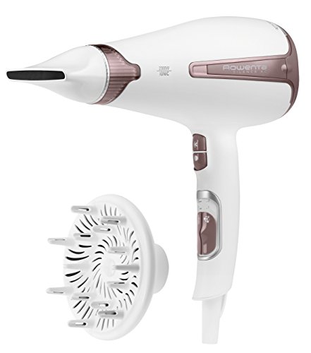 Secador de Cabelo ROWENTA CV7930F0 (2300 W - 3 Níveis de temperatura) Rowenta - Acessórios de banheiro - 2300 w, 3 níveis, temperatura