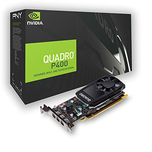 Placa Gráfica PNY Quadro P400 (NVIDIA - 2 GB DDR5) PNY - Placas e adaptadores de vídeo - pnynvidia, 2gbddr5