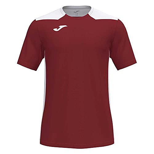 T-shirt para Homem HOMA Championship Branco e Vermelho (L) Joma - Camisas e tops - tamanho L, poliéster, composição 100%, branco e vermelho