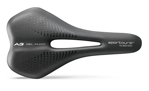 Selim Unissex A3 Preto 27.2X26.6Cm SELLE ITALIA Selle Italia - Selins de bicicleta - unissex, preto, 27.2x26.6cm
