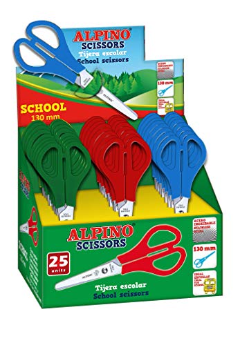 Porta-Canetas ALPINO 25 Escolares (Multicor) Alpino - Material de escritório geral - 25 compartimentos, plástico resistente, multicor